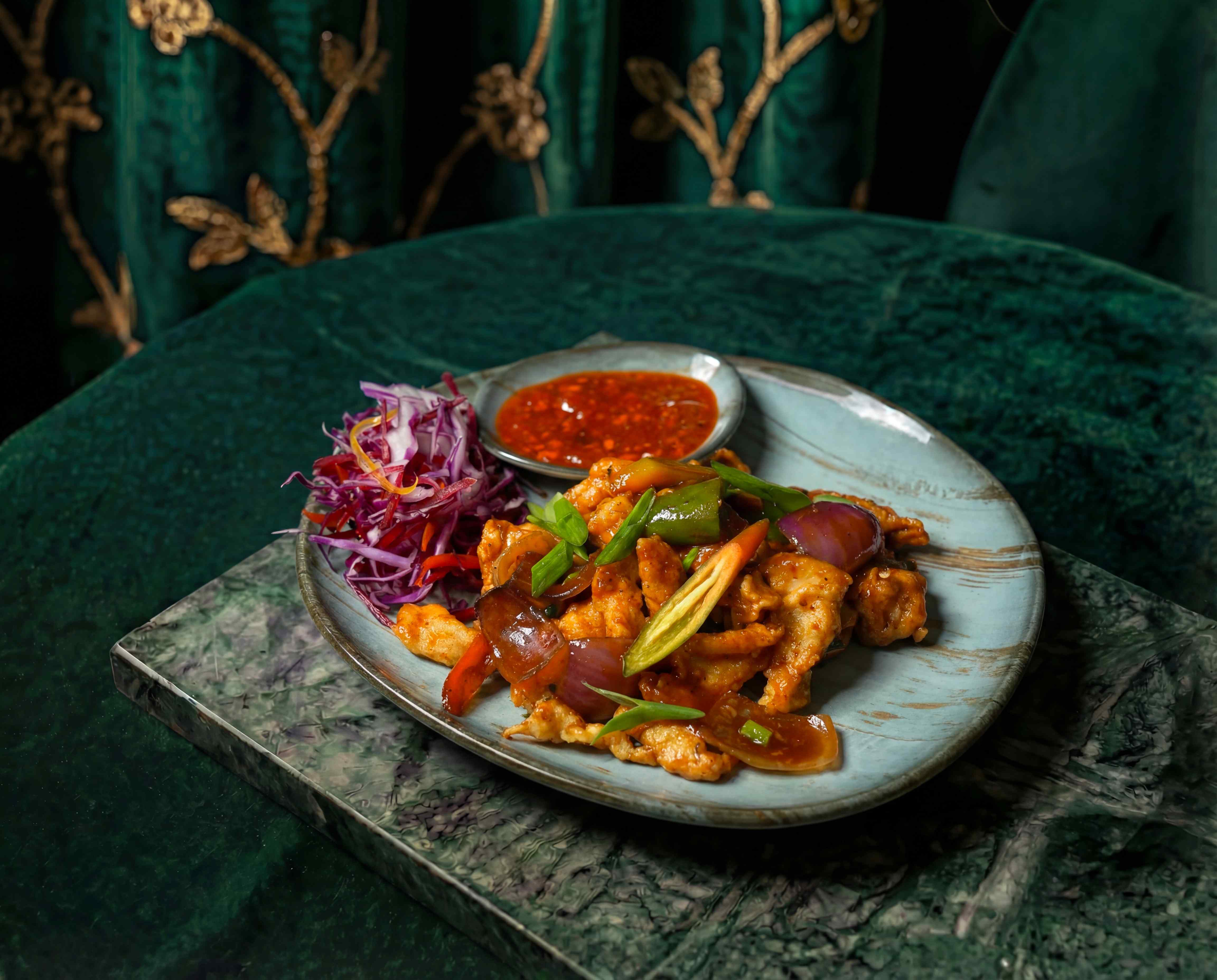 Baby Corn Manchuria / Chilly