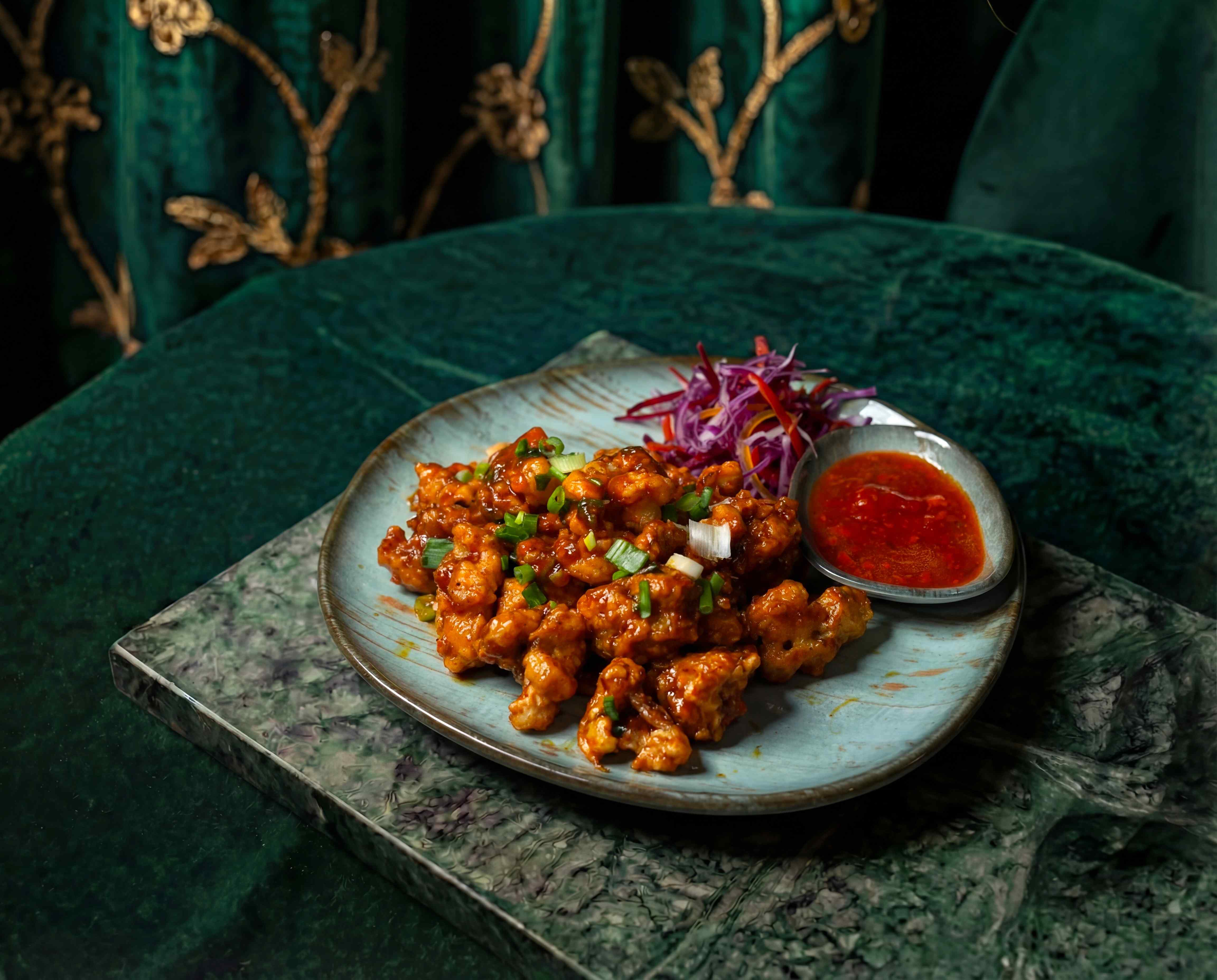 Cauliflower Manchuria / Chilly