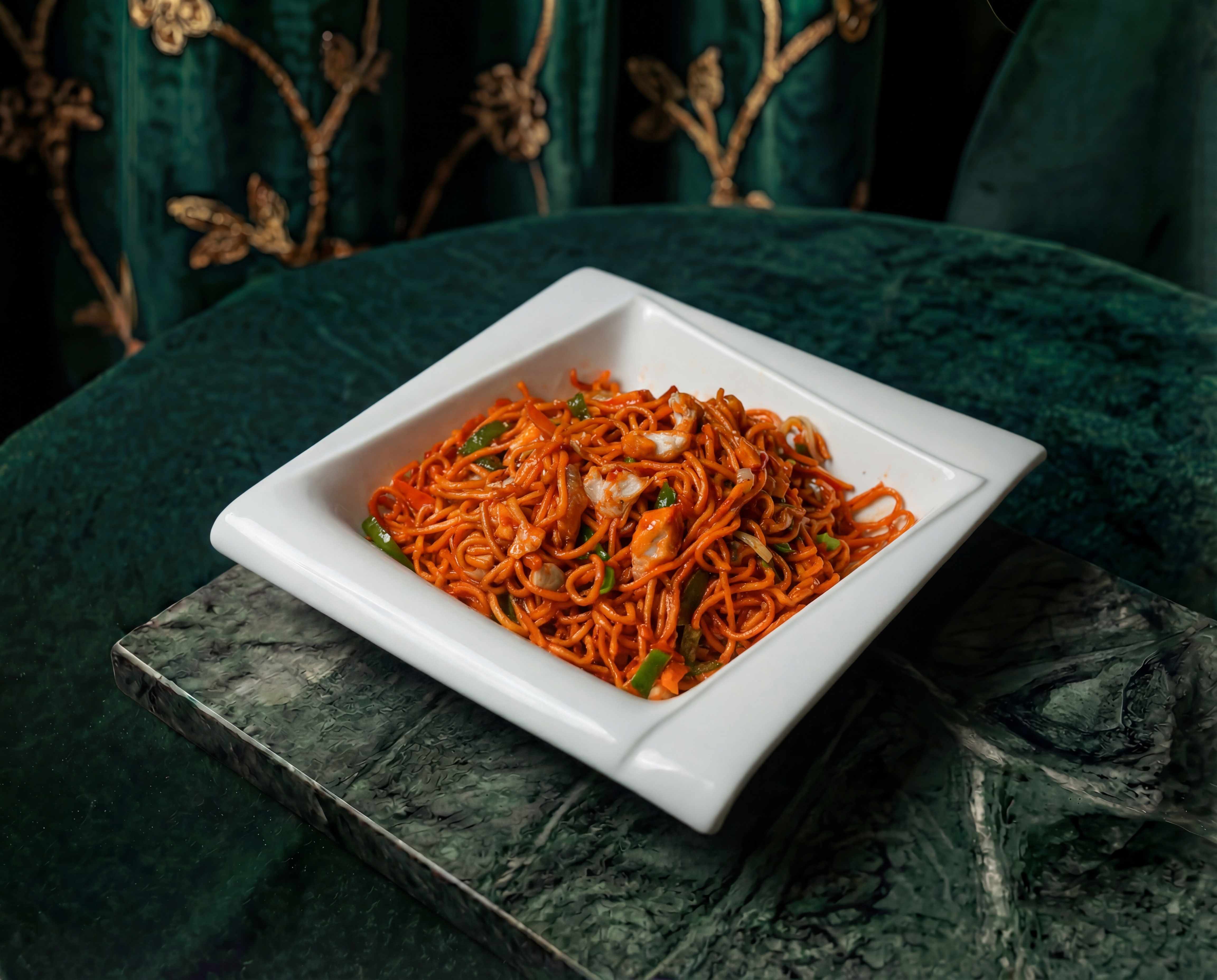 Chicken Chilly Garlic Noodles